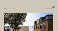 Desktop Screenshot of mehner-architekten.de